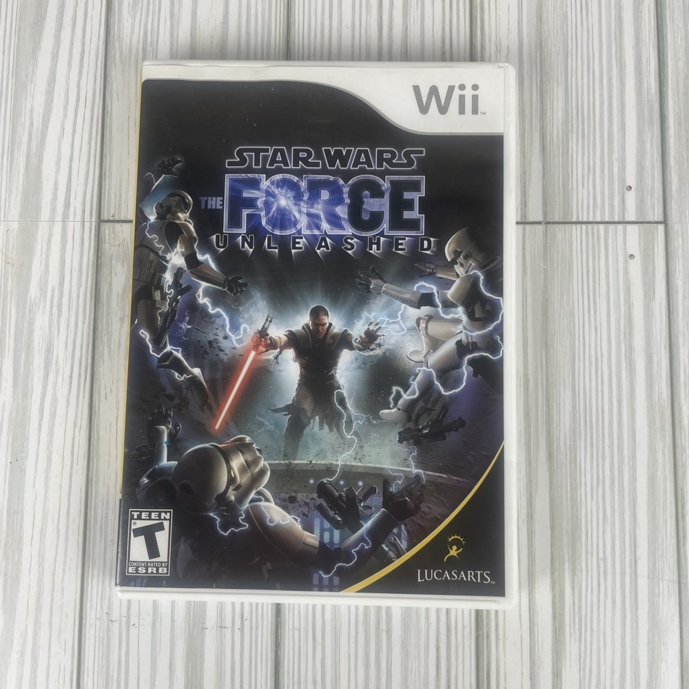 Star Wars: The Force‎ Unleashed (Nintendo Wii) CIB COMPLETE
